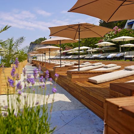 Grand Hotel Bernardin Portorose Esterno foto Beach at the Hotel